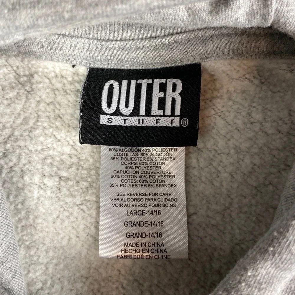 Outerstuff Texas Rangers 2023 World Series‎ Champions Hoodie Kids Gray L 14/16